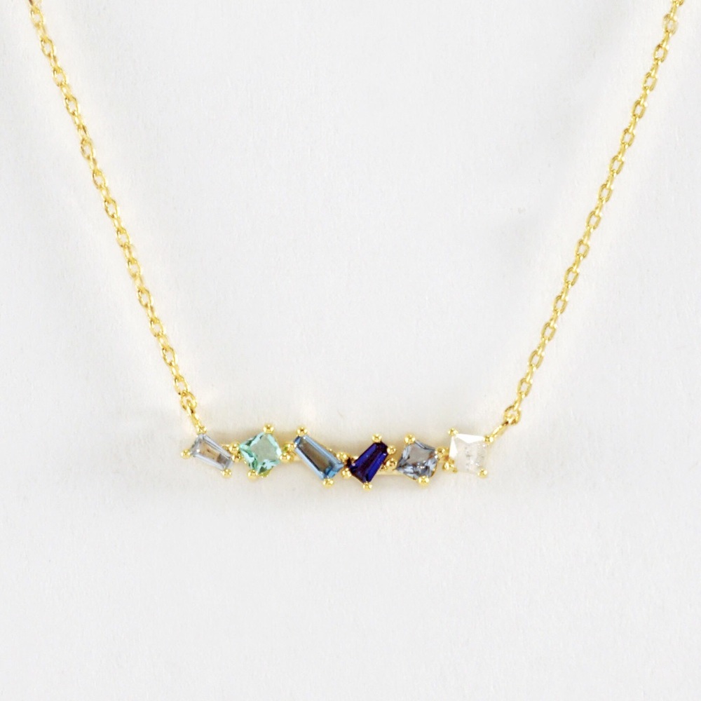 Blue Ombré Necklace